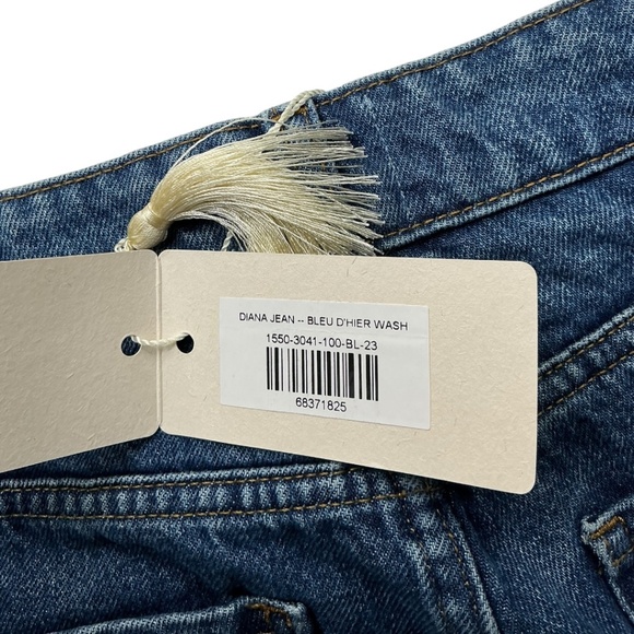 Doen High Rise Blue Jeans - Picture 6 of 12